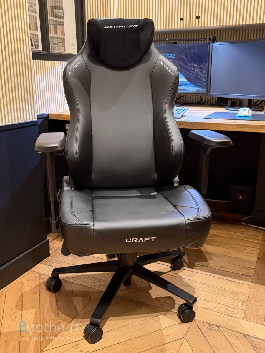 dxracer craft 2 | Test DXRacer Craft : une chaise gaming confortable et bien pensée