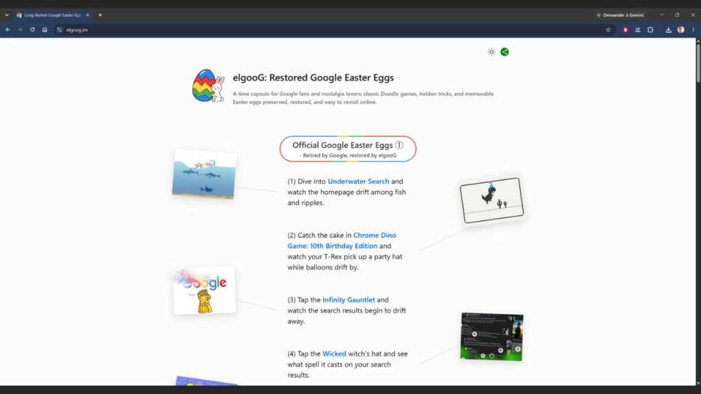 elgooG accueil