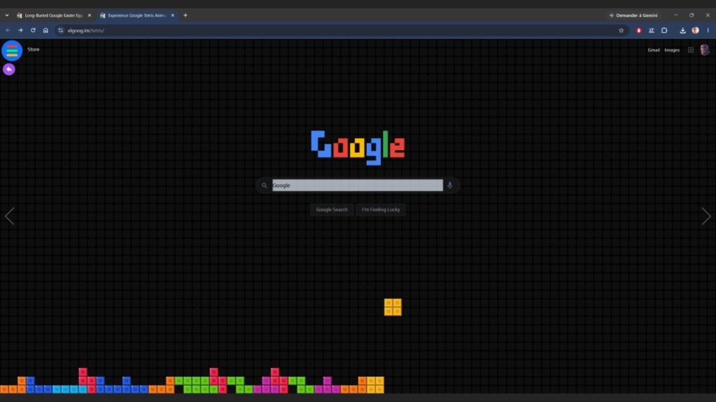 elgooG tetris