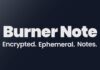 Burner Note