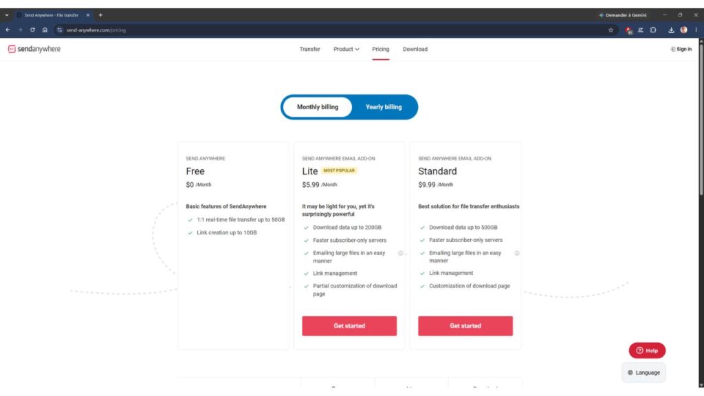 Send Anywhere : transférer des fichiers entre Android, iPhone, PC et Mac 2 Send Anywhere tarif