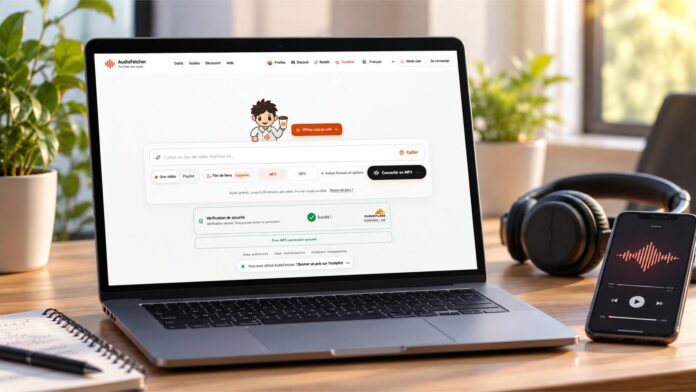 AudioFetcher : un convertisseur YouTube MP3 gratuit et plutôt bien fichu