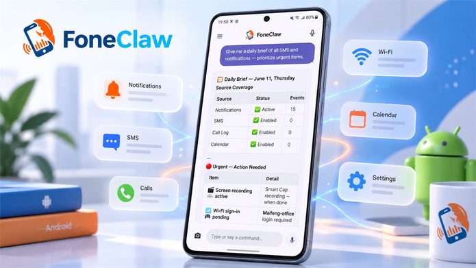 foneclaw-ia-android FoneClaw : un assistant IA Android capable d’agir sur votre smartphone
