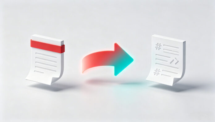 Pourquoi convertir ses documents en Markdown ?