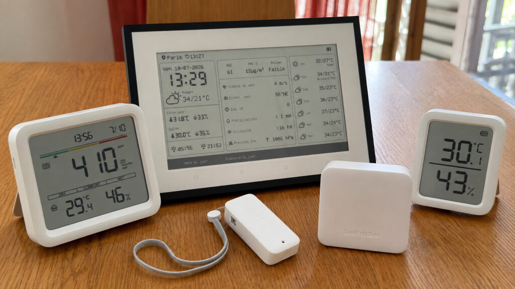 Test de la station météo SwitchBot : un tableau de bord E-Ink pour toute la maison 35 Test de la station météo SwitchBot : un tableau de bord E-Ink pour toute la maison