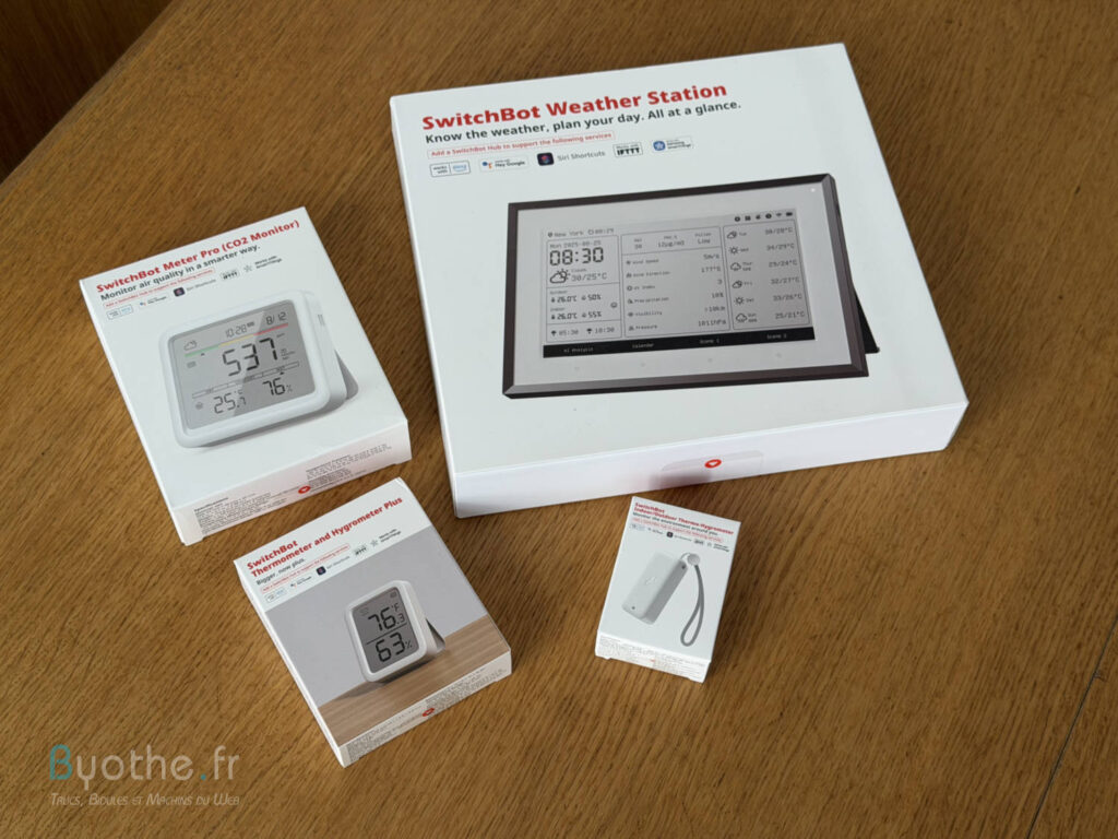 Test de la station météo SwitchBot : un tableau de bord E-Ink pour toute la maison 2 Station météo SwitchBot